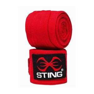 Sting Elasticised Hand Wraps Red 4.5 Meters