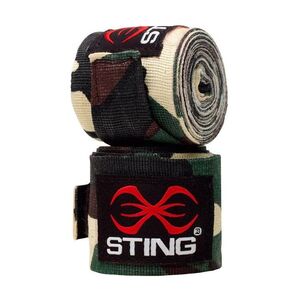 Sting Elasticised Hand Wraps Army Camo 4.5 Meters