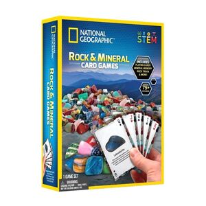 National Geographic Rock & Mineral Card Games