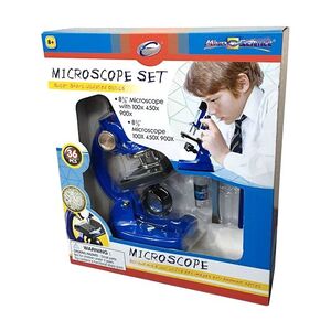 Eastcolight 100/450/900X Microscope Set (Set of 36)
