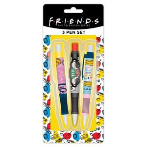 Friends 3 Pen Set - Icons