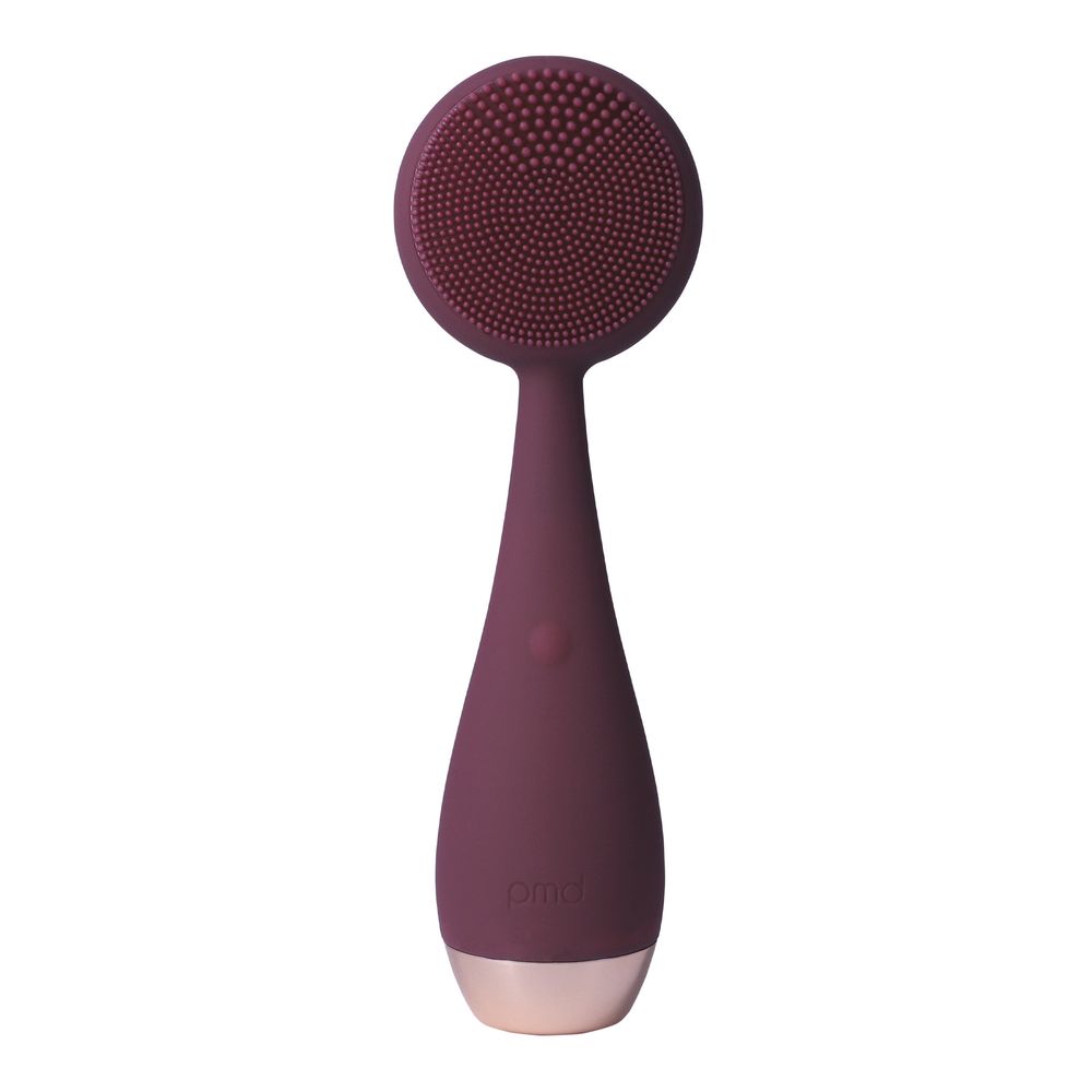 PMD Clean Pro Smart Skin Cleansing Brush - Berry with Rose Gold