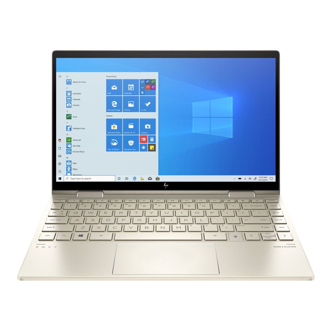 HP Envy X360 13BD0005 Convertible Laptop i5-1135G7/8GB/512GB SSD/Intel Iris Xe/13.3 FHD/Windows 10 Home/Gold
