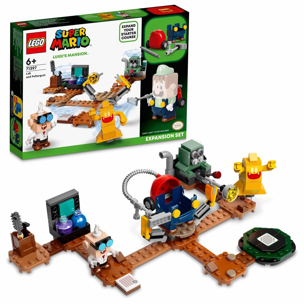 LEGO Super Mario Luigi's Mansion Lab And Poltergust Expansion 71397