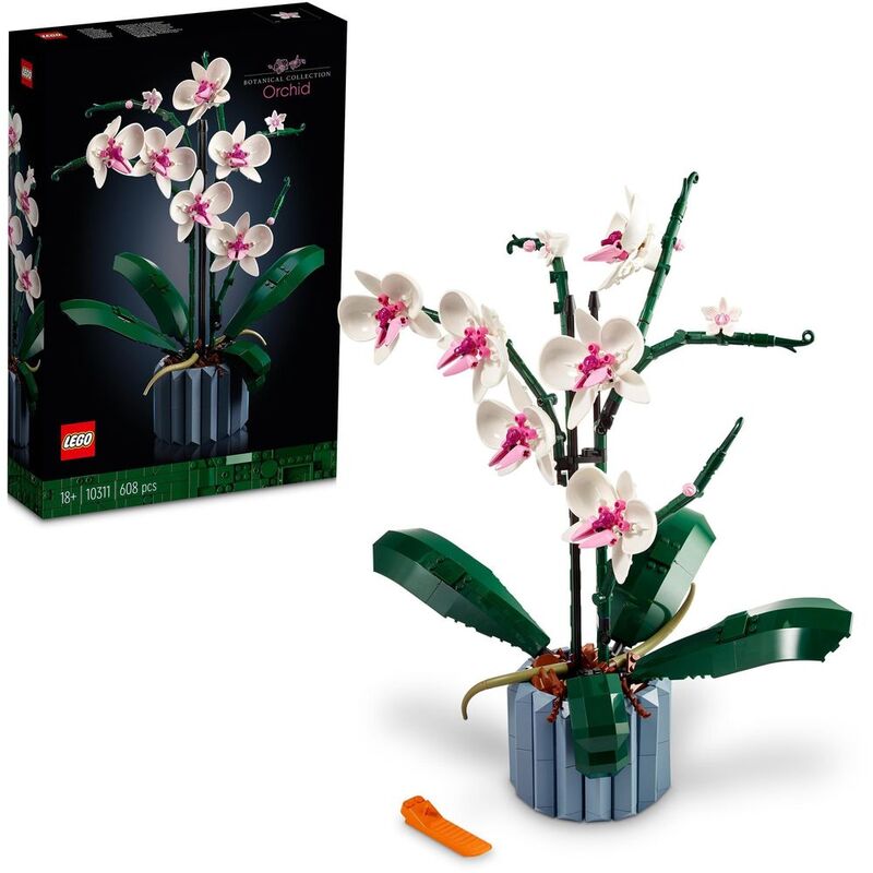 LEGO ICONS Orchid Plant Decor Building Kit 10311(608 Pieces)