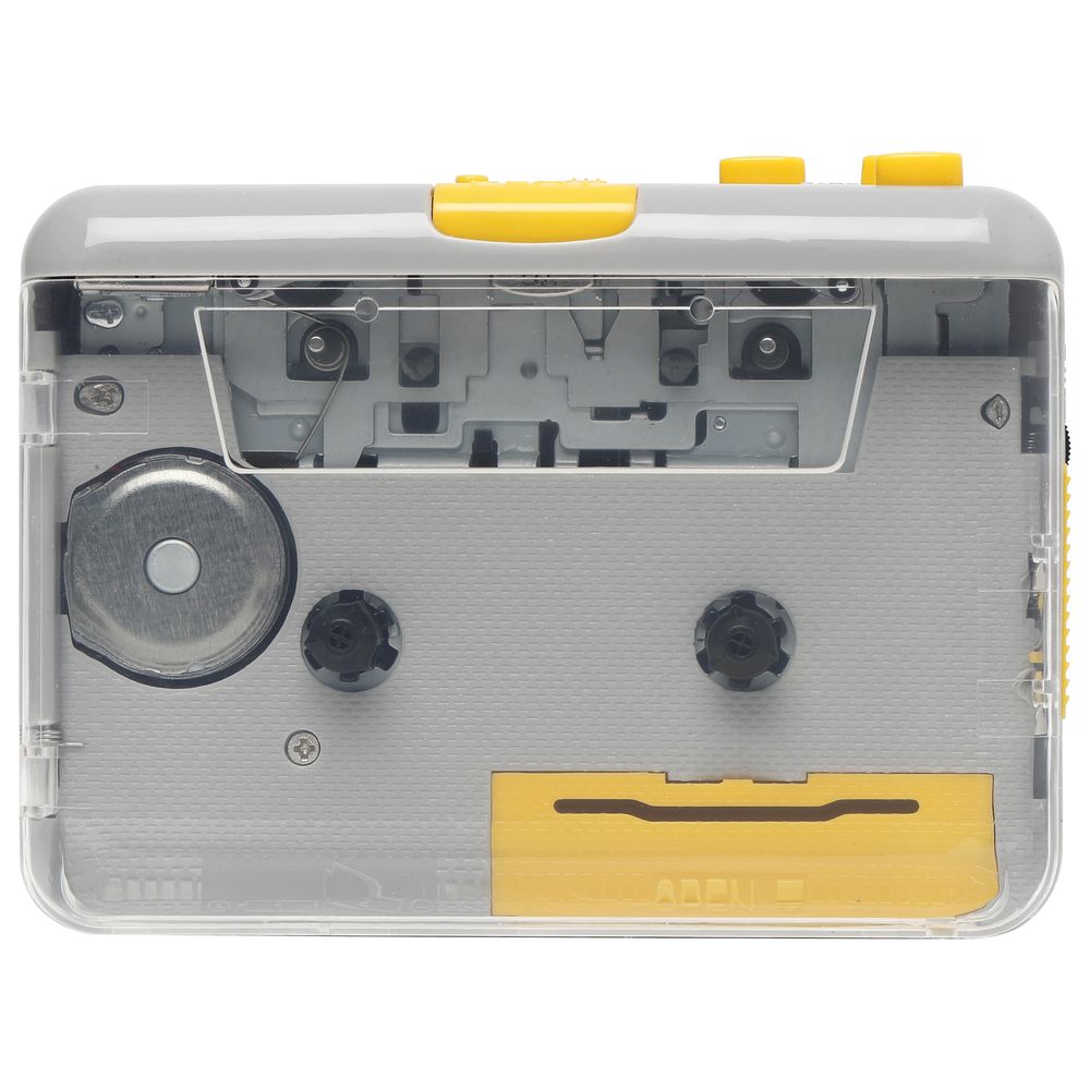 MJI JO9 Cassette Player (Clear Super USB) - Gray