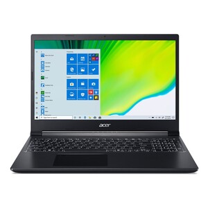 Acer Aspire 7 Laptop intel core i7-10750H/16GB/512GB SSD/NVIDIA GeForce GTX 1650 4GB/15.6-inch FHD/60Hz/Windows 10 Home/Black