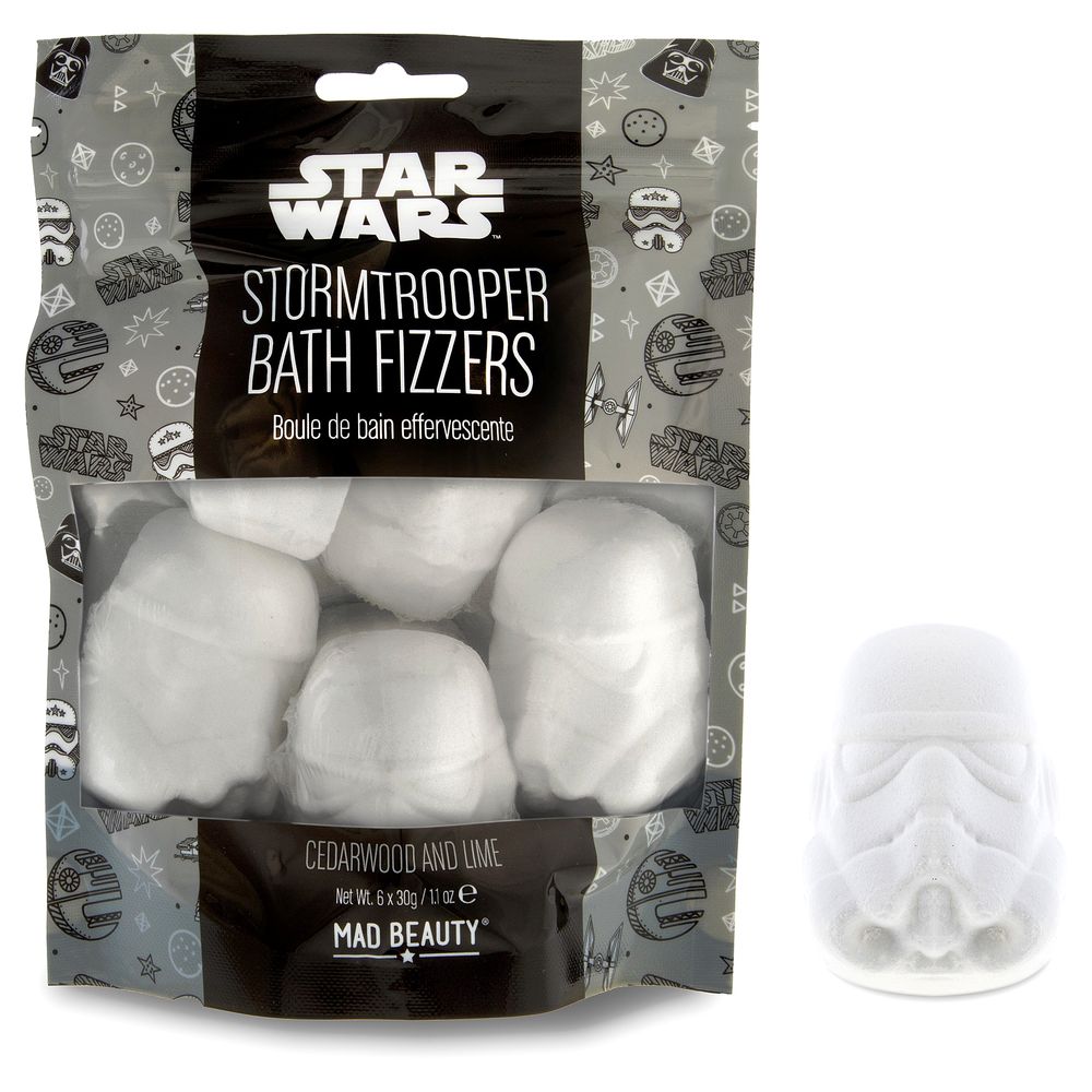 Mad Beauty Star Wars Storm Trooper Bath Fizzers (6 X 30g)