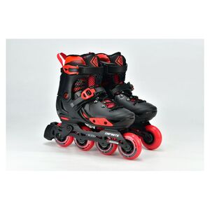 Micro Infinite Black/Red Adjustable Inline Skates (Size 33-36 EU)