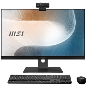 MSI Modern AM241P 11M All-in-One PC intel core i7-1165G7/16GB/512GB SSD/Iris Xe Graphics/23.8-inch FHD/Windows 11 Pro/Black