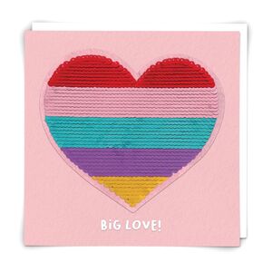 Redback Cards Heart Greeting Card (160 x 160mm)
