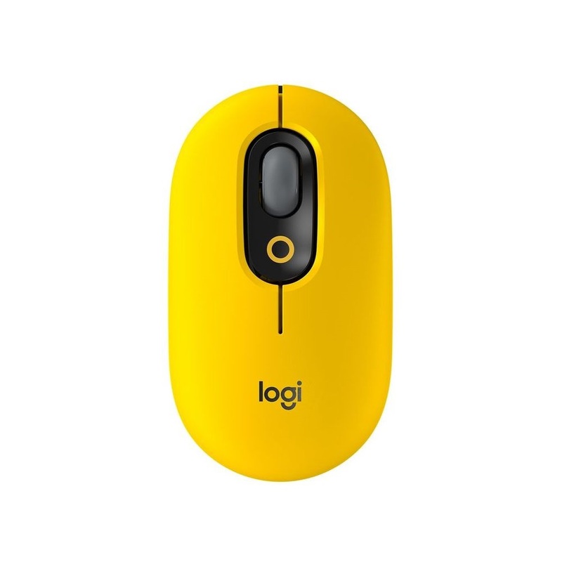 Logitech Pop Mouse with Emoji Blast Yellow Wireless Mouse