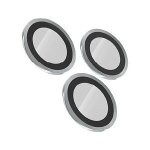 Levelo Lucent Trio Lens Protector Silver for iPhone 13 Pro Max/Pro (Pack Of 3)