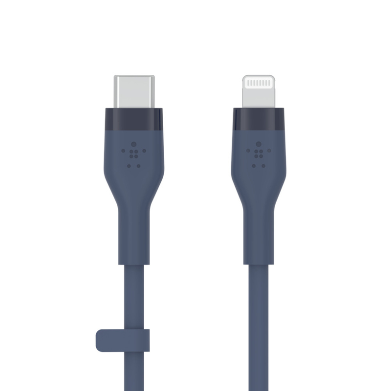 Belkin BoostCharge Flex USB-C Cable with Lightning Connector 1m - Blue