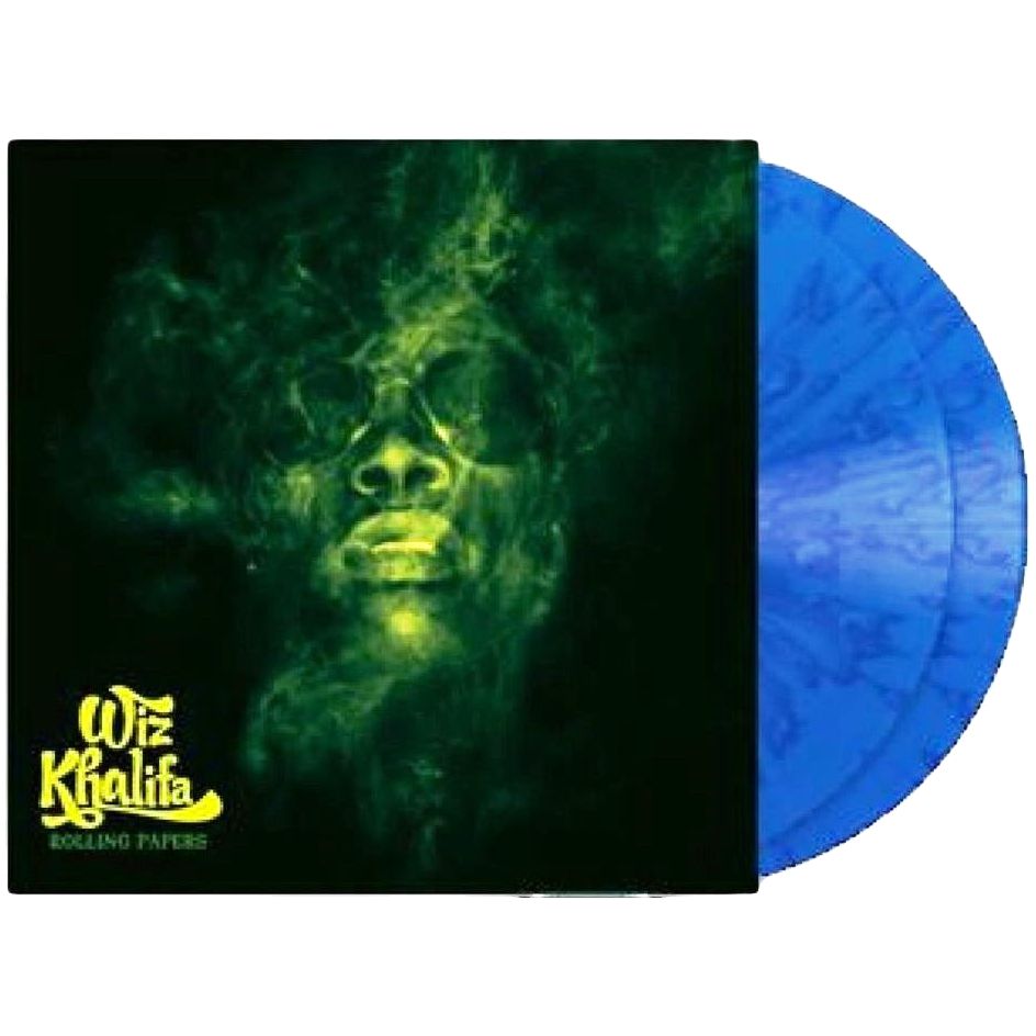 Rolling Papers (140 Limited Edition) (Blue Colored Vinyl) (2 Discs) | Wiz Khalifa