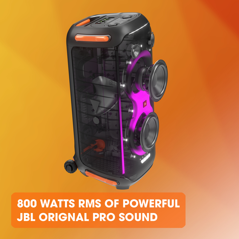 JBL Partybox 710 Splashproof Party Speaker Black