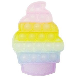 Squizz Toys Pop The Bubble Popping Toy - Icecream Rainbow Glitter