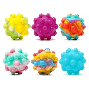 Squizz Toys Pop The Bubble 3D Fidget Stress Ball (Assorted Colors - Includes 1)
