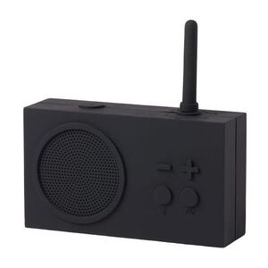 Lexon Tykho 3 FM Radio Bluetooth Speaker - Black
