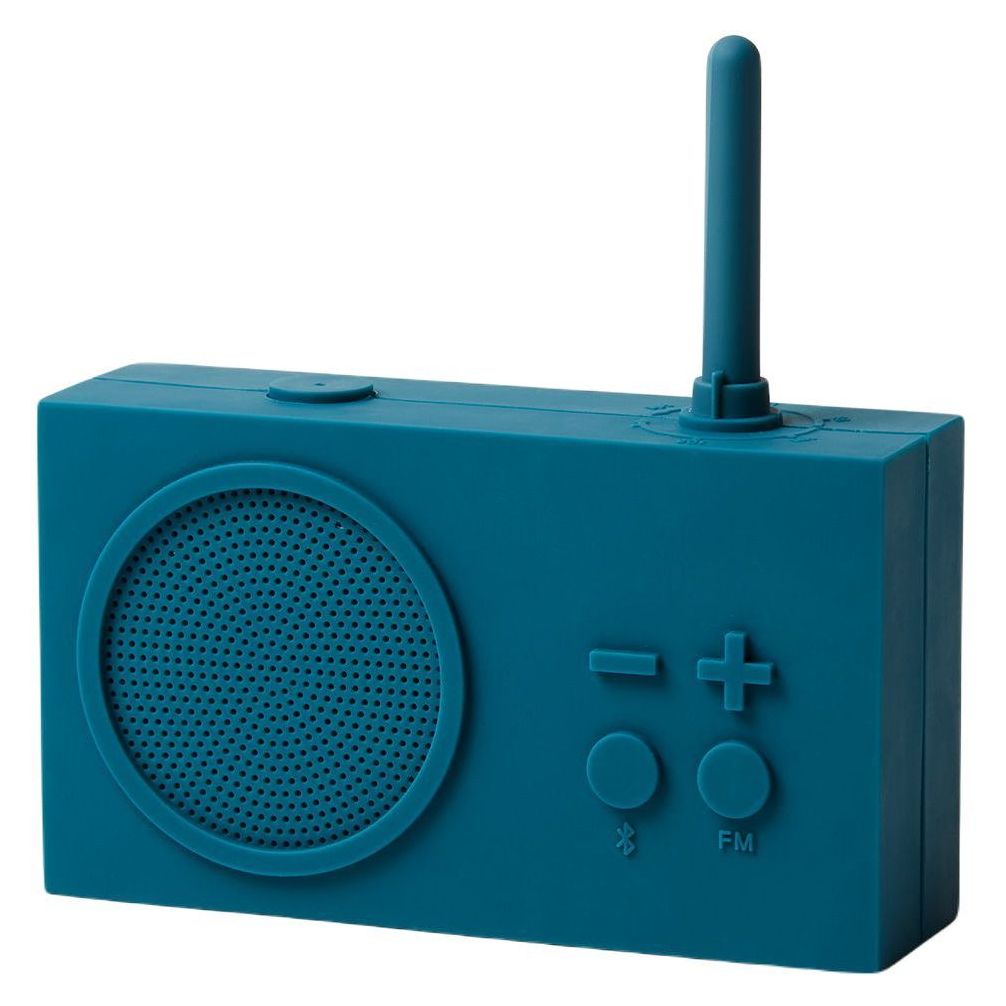 Lexon Tykho 3 FM Radio Bluetooth Speaker - Duck Blue