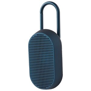 Lexon Mino T Portable Outdoor Bluetooth Speaker with Carabiner - Dark Blue