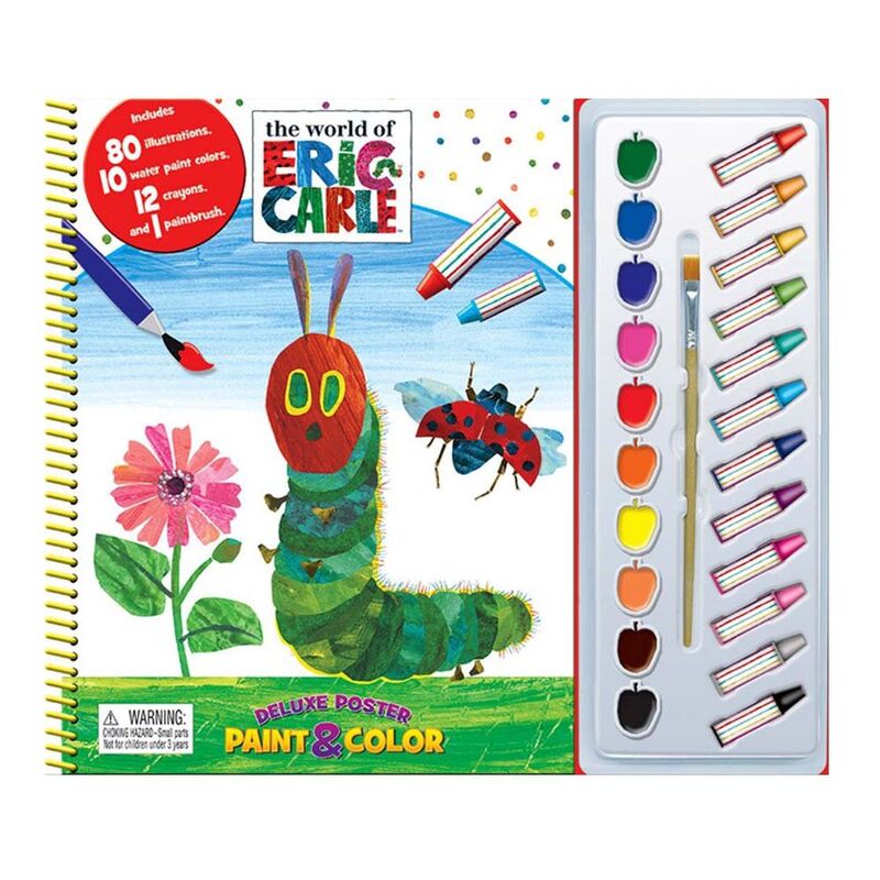 Eric Carle Deluxe Poster Paint & Color | Phidal