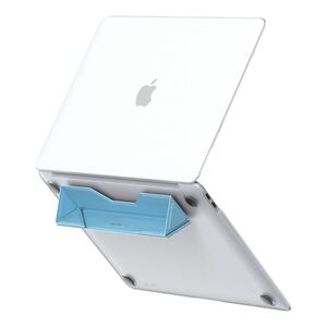 AmazingThing Marsix Pro Case Matte Clear/Blue with Magnetic Stand for MacBook Air 13-Inch