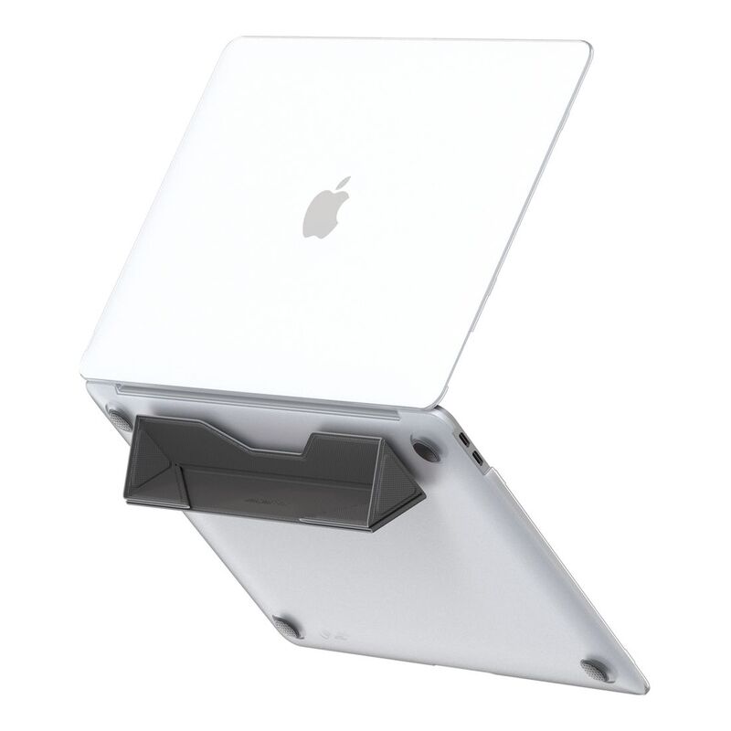 AmazingThing Marsix Pro Case Matte Clear/Grey with Magnetic Stand for MacBook Pro 16-Inch