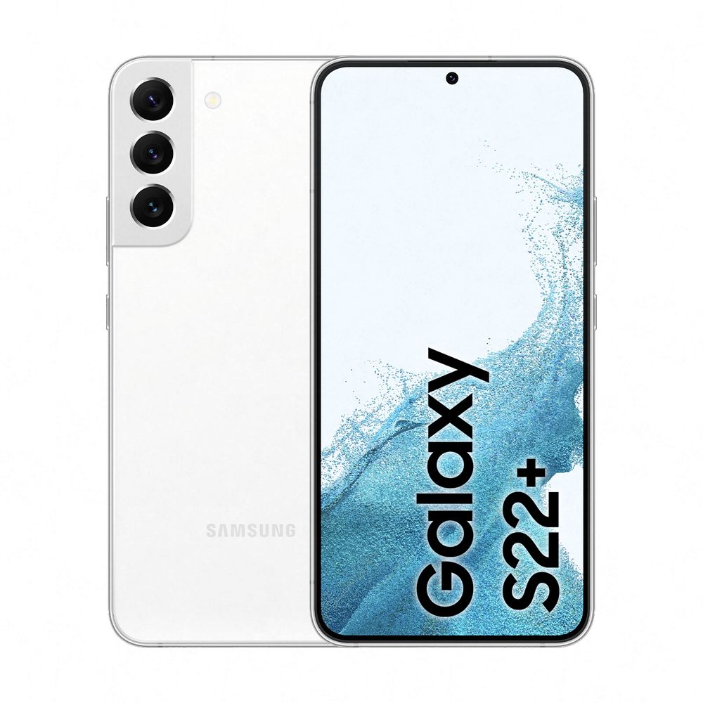 Samsung Galaxy S22+ 5G Smartphone 256GB/8GB/Dual SIM + eSIM - Phantom White
