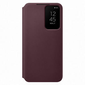 Samsung Clear View Cover Purple for Galaxy S22