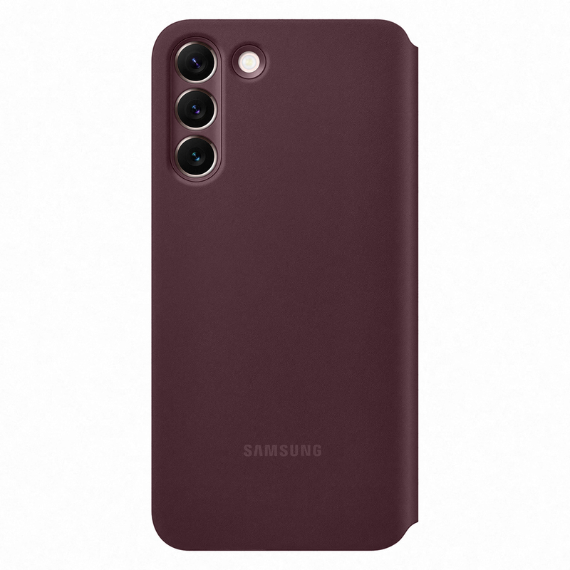 Samsung Clear View Cover Purple for Galaxy S22+