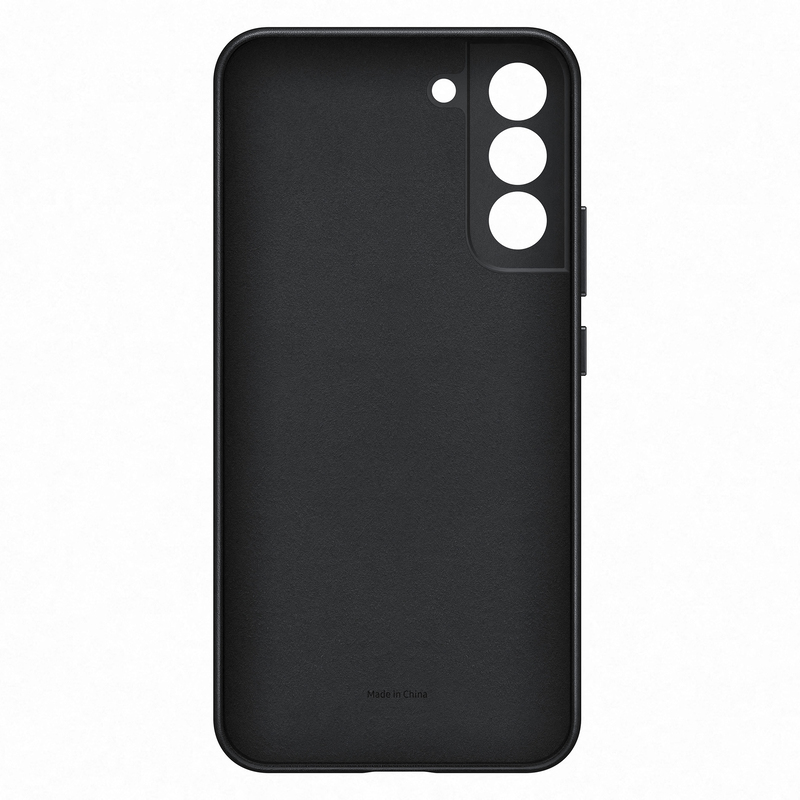 Samsung Leather Cover Black for Galaxy S22+