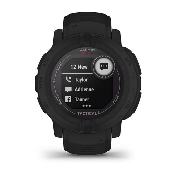 Garmin Instinct 2 Solar Tactical Edition 45mm Smartwatch - Black