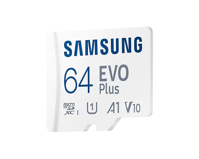 Samsung Evo Plus 64GB microSD with Adapter