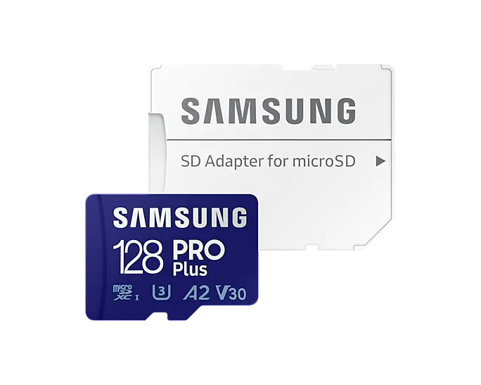 Samsung Pro Plus 128GB microSD with Adapter