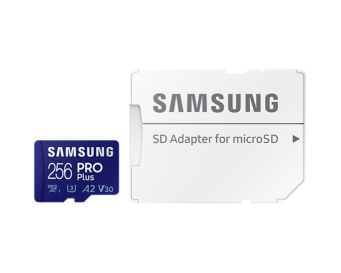 Samsung Pro Plus 256GB microSD with Adapter