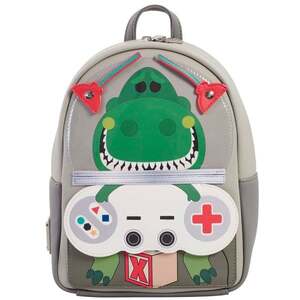 Loungefly Leather Pixar Toy Story Rex Game Backpack