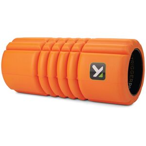 Trigger Point The Grid Travel Foam Roller 10-Inch - Orange/Black