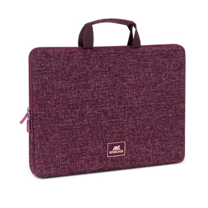 Rivacase 7913 Laptop Sleeve 13.3" with Handles - Burgundy Red