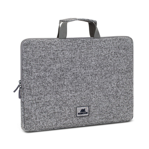 Rivacase 7915 Laptop Sleeve 15.6" with Handles - Light Grey