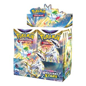 Pokemon TCG Sword & Shield 9 Brilliant Stars Booster Sealed Box (36 Packs)
