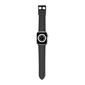 Viva Madrid Venturx Saffiano Genuine Leather Strap for Apple Watch 42/44mm - Slate Gray