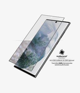 PanzerGlass Edge to Edge Case Friendly Screen Protector Black for Samsung Galaxy S22 Ultra