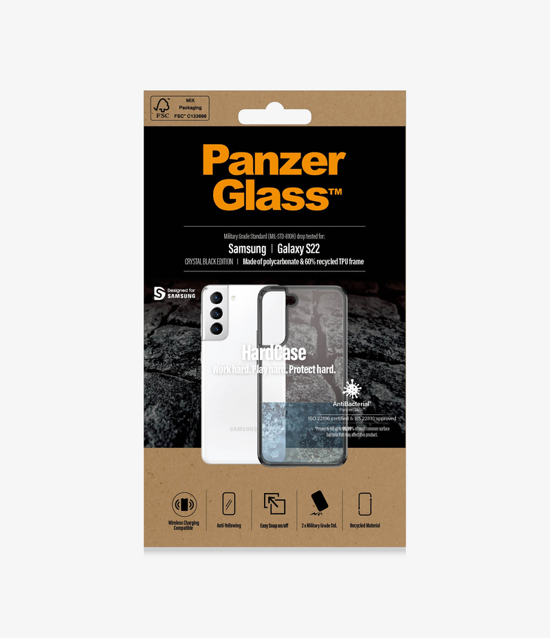 PanzerGlass Hard Case Clear for Samsung Galaxy S22