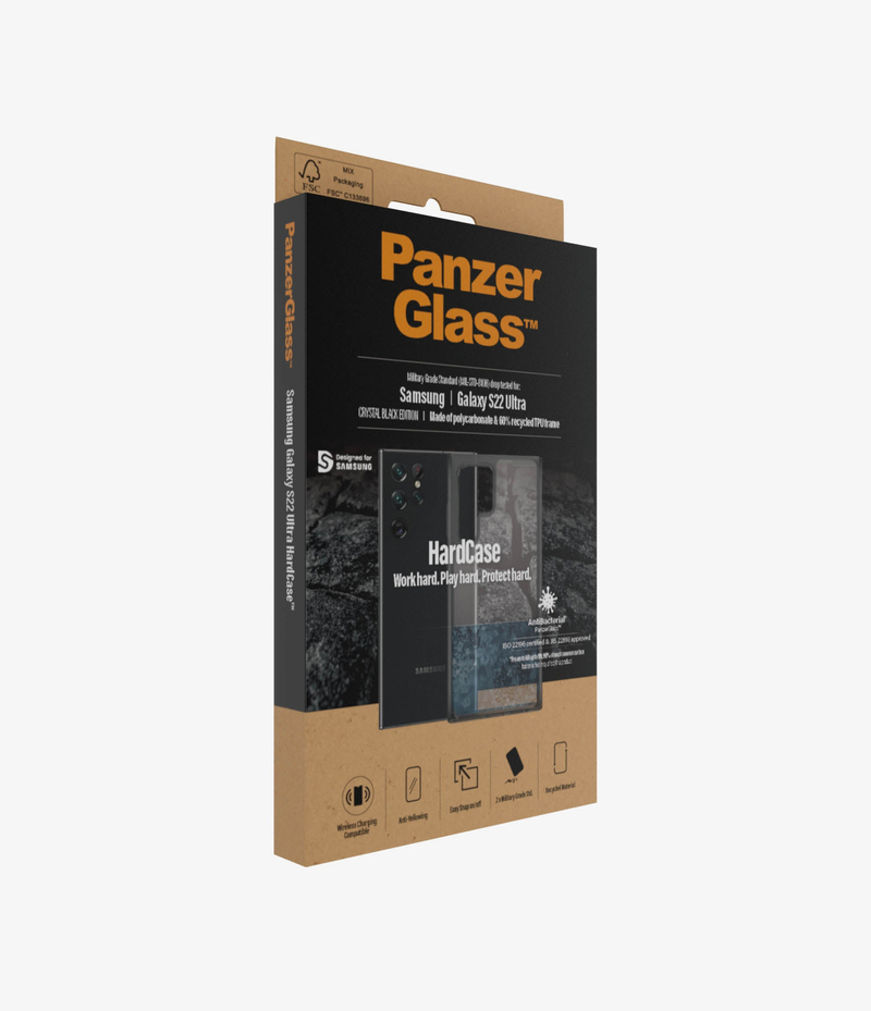 PanzerGlass Hard Case Clear for Samsung Galaxy S22 Ultra
