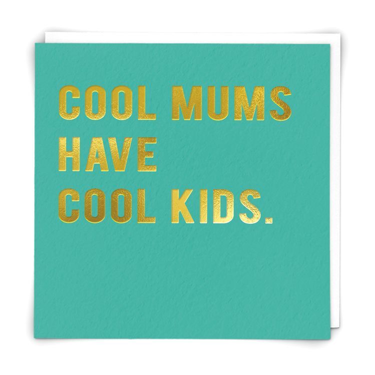 Redback Cards Cool Mum Mother's Day Greeting Card (150 x 150mm)