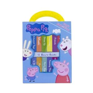 Peppa Pig My First Library Board Book Block | Pi Kids