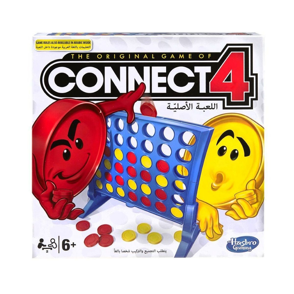 Hasbro Connect 4 Game (Arabic/English)