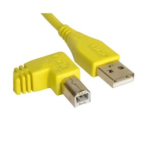 UDG U95004YL Ultimate Usb 2.0 Audio Cable A-B Angled - Yellow 1m