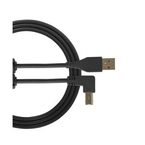 UDG U95006BL Ultimate Usb 2.0 Audio Cable A-B Angled Black 3-Meters